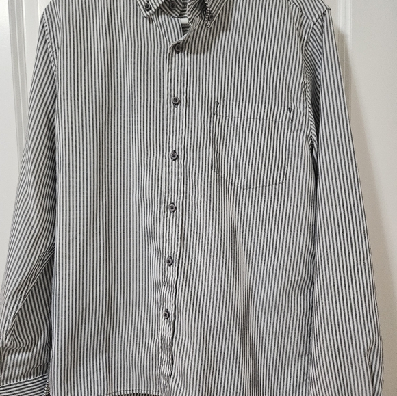 Cohesive and co mens longsleeve striped shirt m - Picture 4 of 7